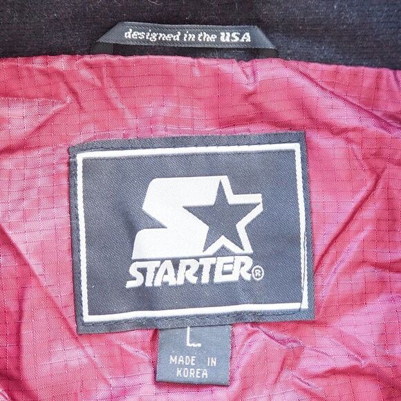 Starter Vintage 90s Y2K Washington Redskins Commanders Lightweight Jacket Men L - Picture 3 of 10